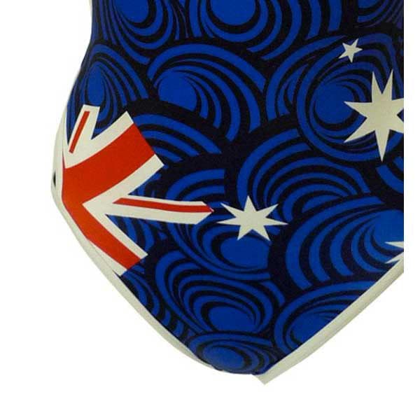 Turbo Ohut Hihna Uimapuku Australia 2011 Sininen 12-24 Months Tyttö