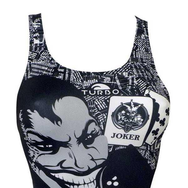Turbo Uimapuku New Jocker Pro Resist 894061 Musta,Harmaa 3XL Nainen