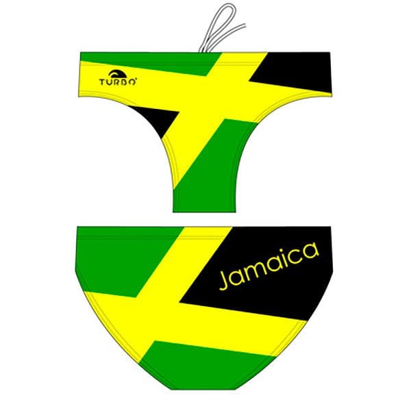 Turbo Svømning Kort Jamaica Grøn,Gul,Sort XL Mand