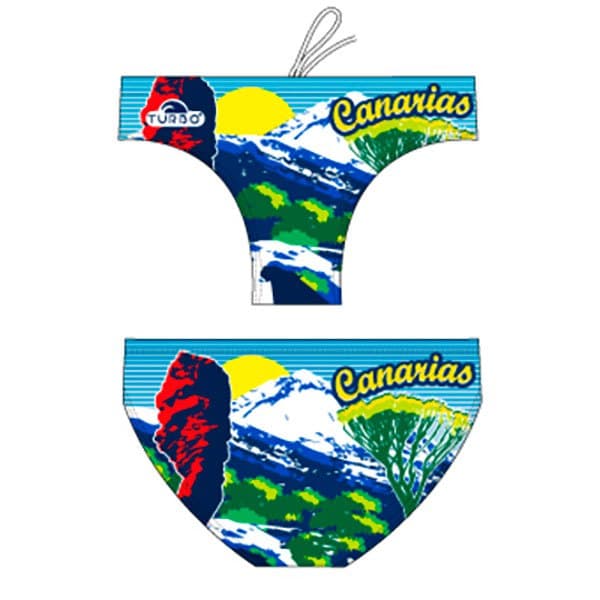 Turbo Uimahousut Canarias Teide Sininen 3XL Mies
