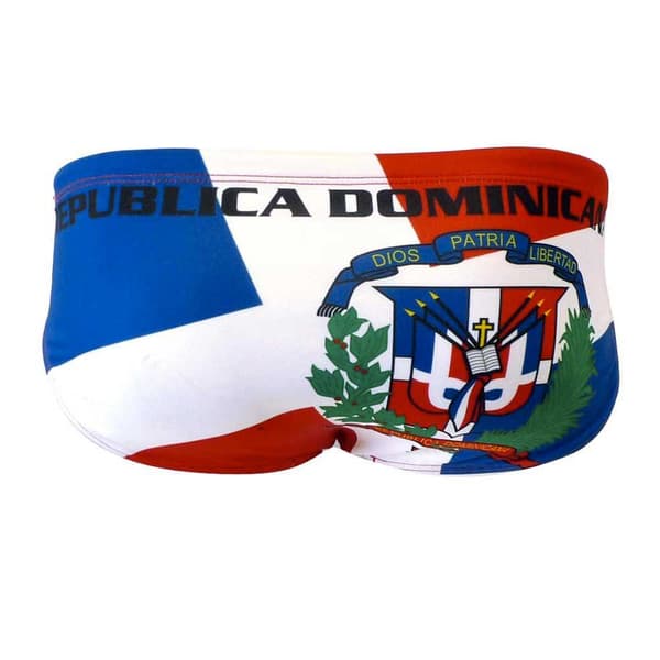 Turbo Svømning Kort Republica Dominicana Flerfarvet 3XL Mand