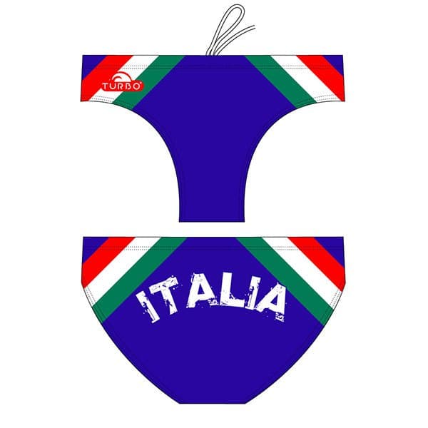 Turbo Svømning Kort Italy Blå 3XL Mand