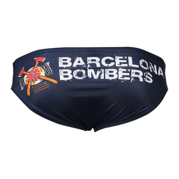 Turbo Simning Kalsonger Barcelona Firefighters Blå 3XL Man