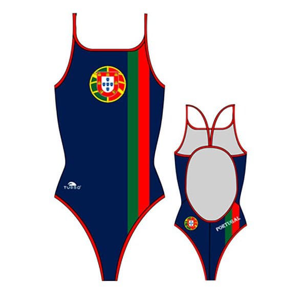 Turbo Badedragt Portugal Blå 3XL Kvinde