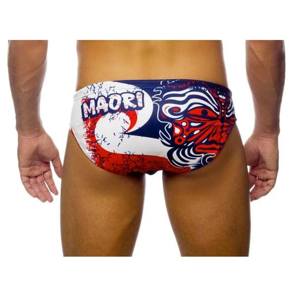 Turbo Simning Kalsonger Maori Flags Röd 5XL Man