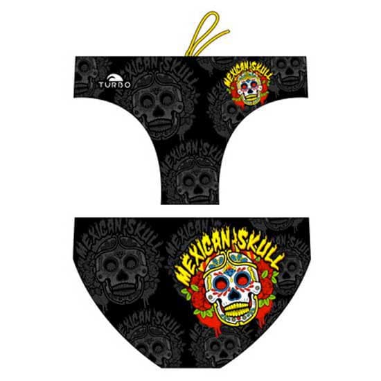 Turbo Uimahousut Mexican Skull 2014 Musta XL Mies