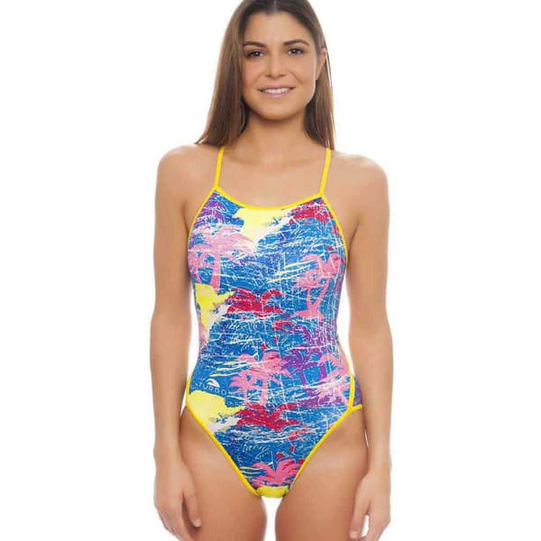 Turbo Badedragt Surfing Flerfarvet 5XL Kvinde