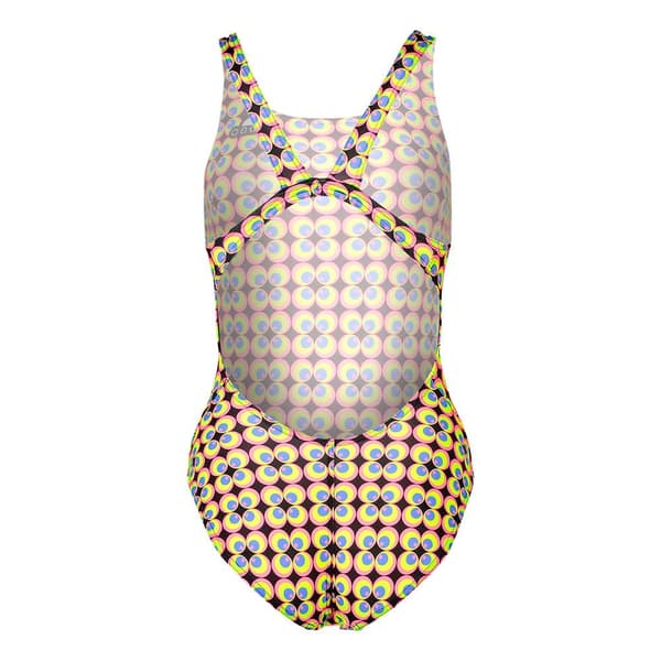 Turbo Badedragt Flower 70 Gul XL Kvinde