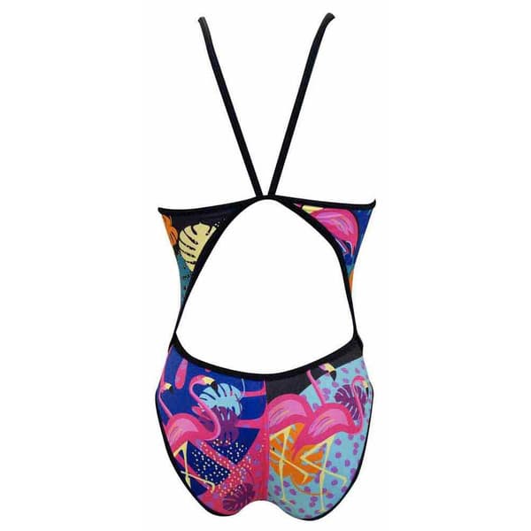 Turbo Badedragt Flamingo Flerfarvet 3XL Kvinde