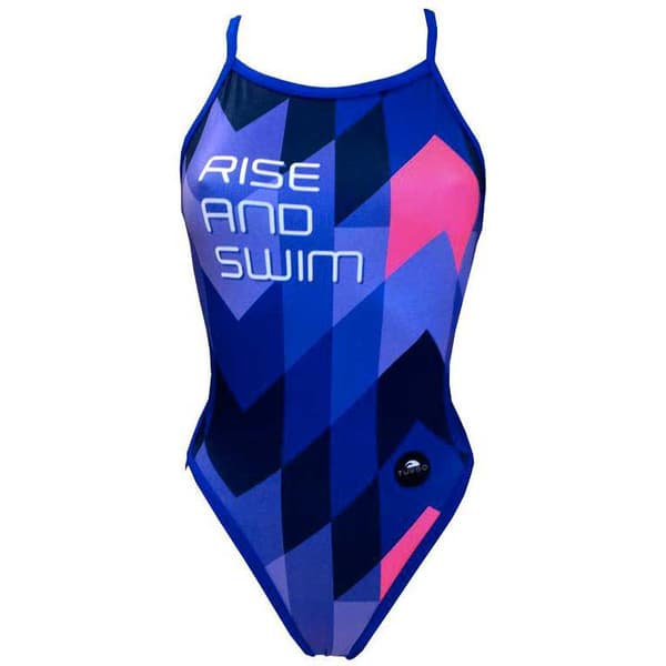 Turbo Badedragt Rise&swim Blå S Kvinde