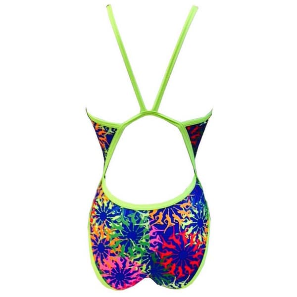 Turbo Badedragt Rueda Sincro Flerfarvet 5XL Kvinde