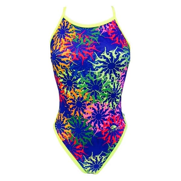 Turbo Badedragt Rueda Sincro Flerfarvet 5XL Kvinde