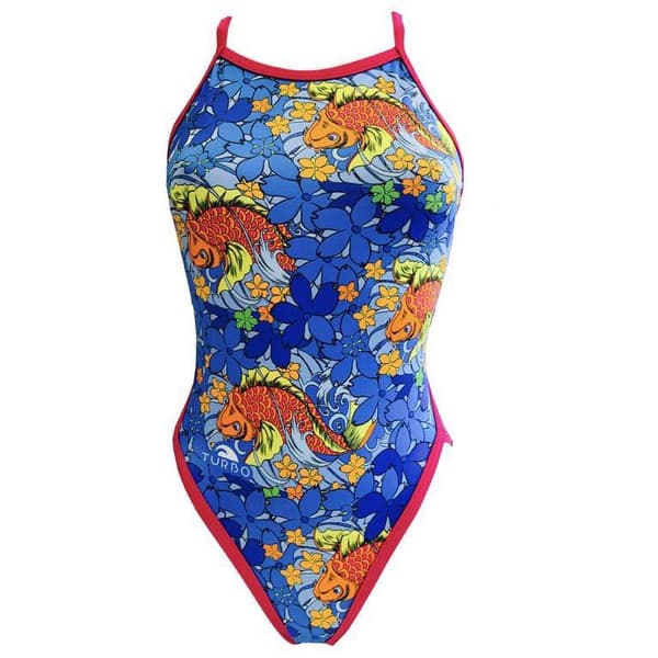 Turbo Badedragt Japan Vibes Flerfarvet 5XL Kvinde