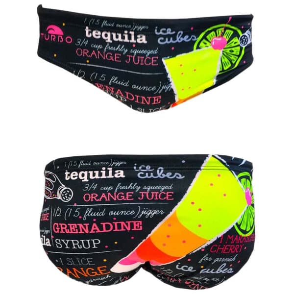 Turbo Simning Kalsonger Tequila Sunrise 2017 Svart 2XL Man