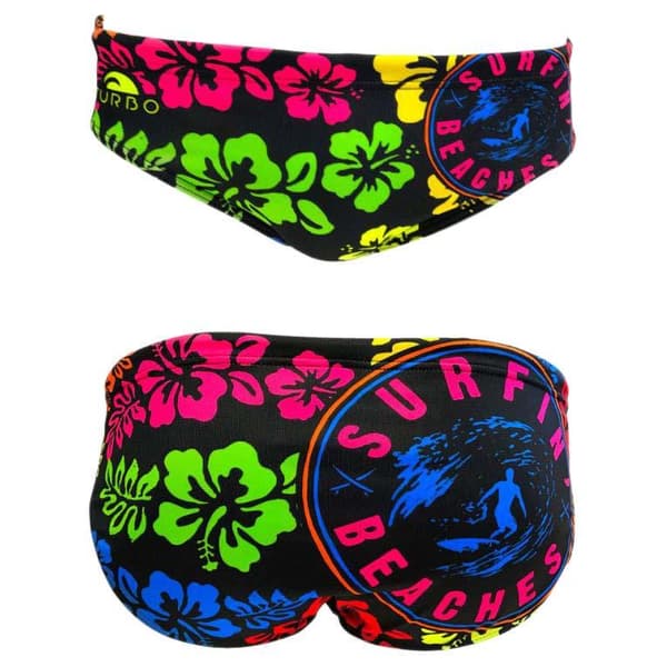 Turbo Svømning Kort Surfing Beach 2017 Sort 4XL Mand