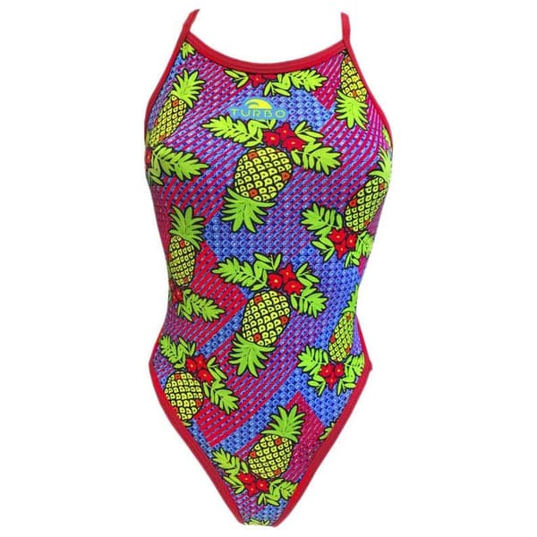 Turbo Badedragt Pineapple Revolution Flerfarvet L Kvinde