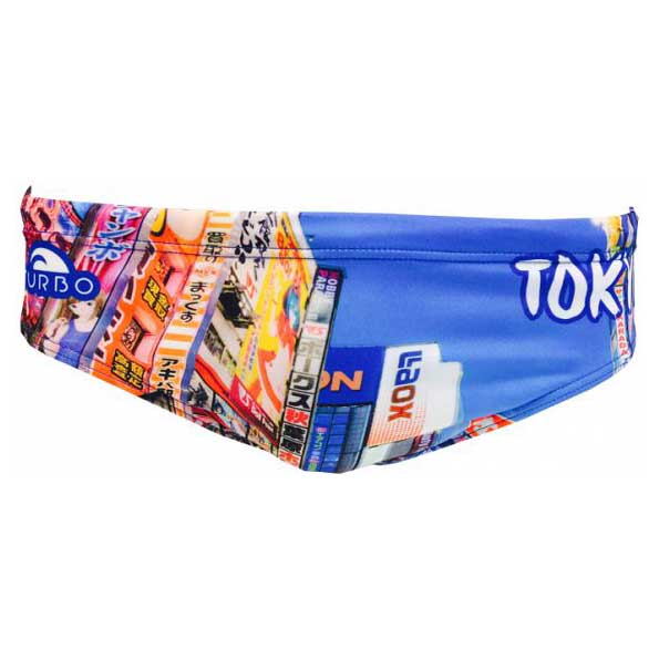 Turbo Simning Kalsonger Tokyo City Blå 5XL Man