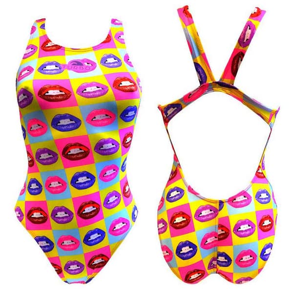 Turbo Badedragt Lips Flerfarvet 4XL Kvinde