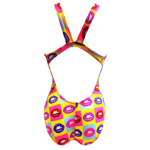 Turbo Badedragt Lips Flerfarvet 4XL Kvinde