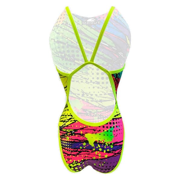 Turbo Badedragt Kriptonite Gul 7-8 Years Pige