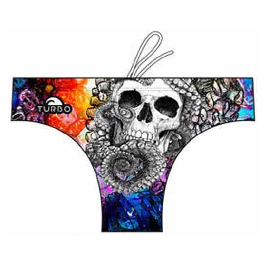 Turbo Svømning Kort Octopus Skull Flerfarvet 3XL Mand