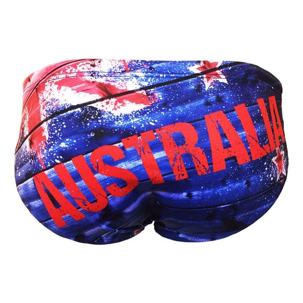 Turbo Simning Kalsonger Australia Wood Blå S Man