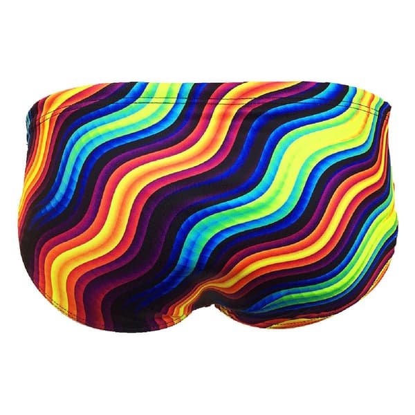 Turbo Simning Kalsonger Wavy Flerfärgad S Man