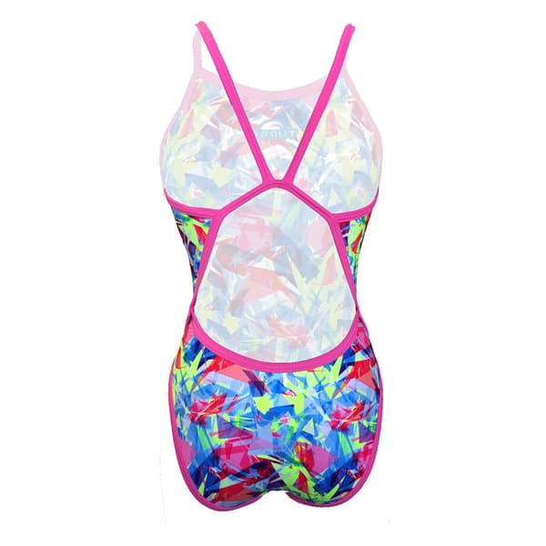 Turbo Badedragt Broken Hearts Flerfarvet 4XL Kvinde