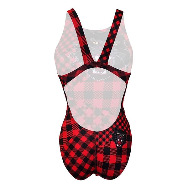Turbo Badedragt Red Tiger Rød,Sort XL Kvinde