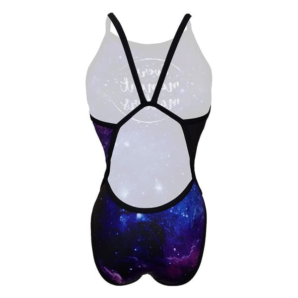 Turbo Badedragt Nebula Blå 3XL Kvinde