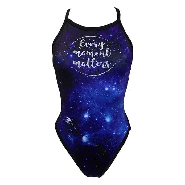 Turbo Badedragt Nebula Blå 3XL Kvinde