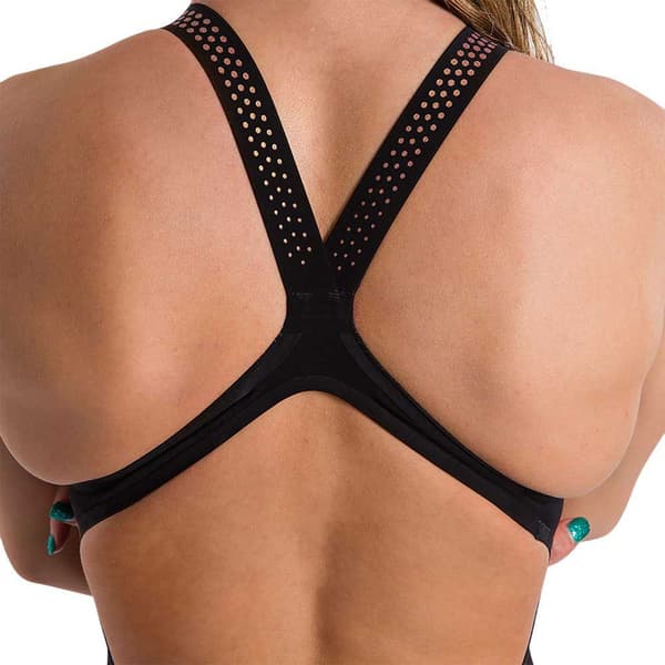 Speedo Avoselkäinen Polviskin Uimapuku Fastskin Lzr Pure Intent Musta UK 28 Nainen