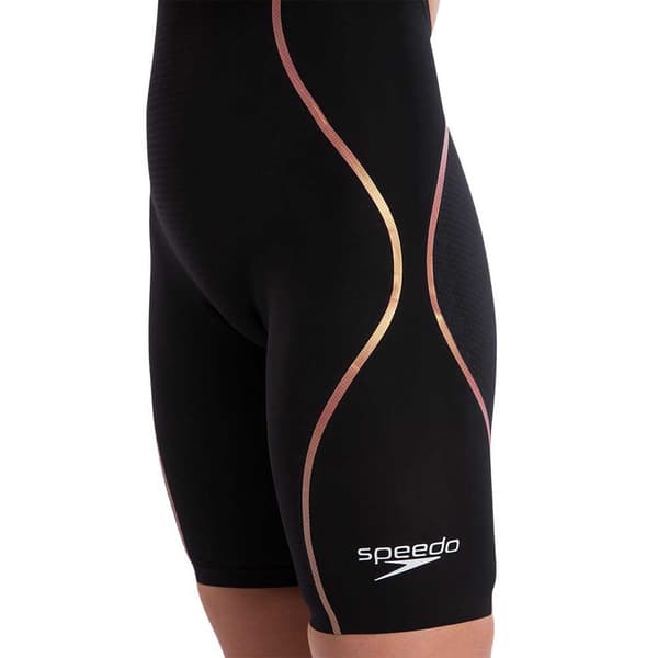 Speedo Avoselkäinen Polviskin Uimapuku Fastskin Lzr Pure Intent Musta UK 28 Nainen