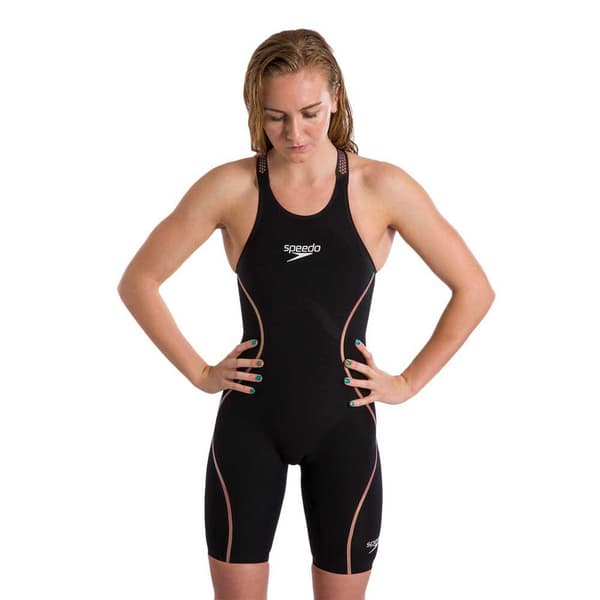 Speedo Avoselkäinen Polviskin Uimapuku Fastskin Lzr Pure Intent Musta UK 28 Nainen
