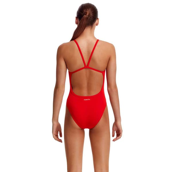 Funkita Uimapuku Fire Punainen 8 Years Tyttö