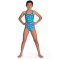 Miniatyrbillede 1 af 10: Speedo Badedragt Flipper Phone Allover Vback Blå 13-14 Years Pige