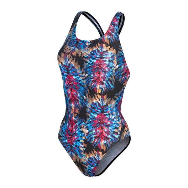 Speedo Uimapuku Allover Digital Proback Monivärinen UK 32 Nainen
