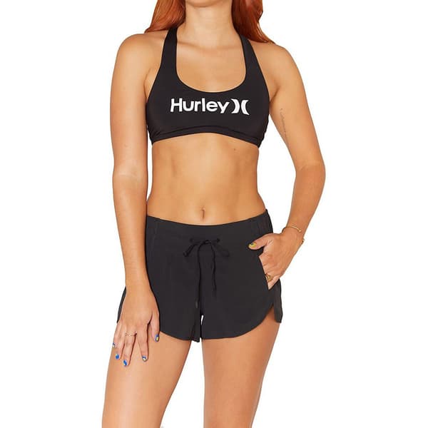 Hurley Uimashortsit Aquas Solid 2.5´´ Musta XS Nainen