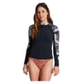 Miniatyrbild 1 av 2: Billabong Långärmad Rashguard Med Full Dragkedja Peeky 1 Mm Blå L