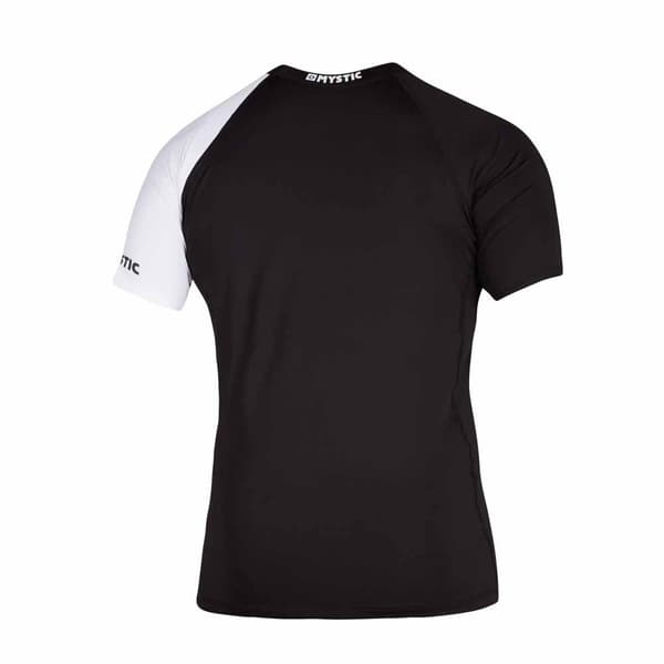 Mystic Uv Kortärmad T-shirt Event Rashvest Chest Logo Silver L
