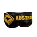 Miniatyrbild 2 av 2: Turbo Simning Kalsonger Australia Kangaroo Signal Svart S Man