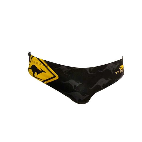 Turbo Simning Kalsonger Australia Kangaroo Signal Svart S Man