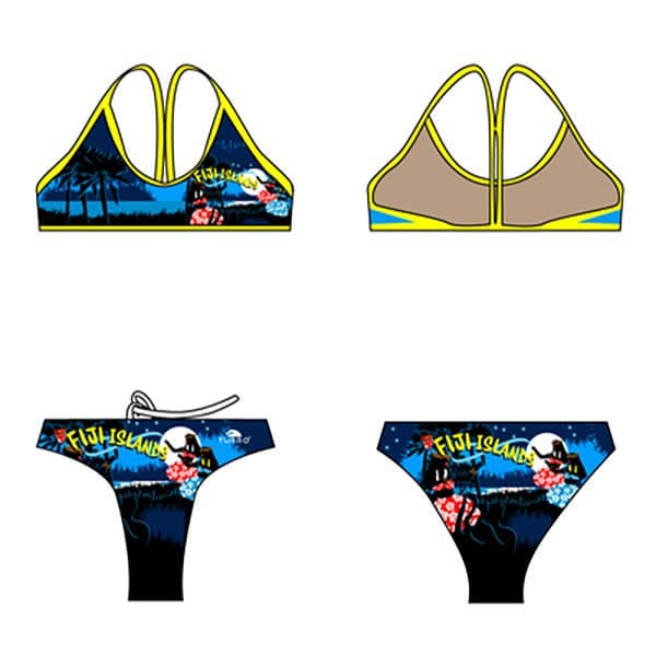Turbo Bikini Fidji Island Flerfärgad 9-10 Years Pojke
