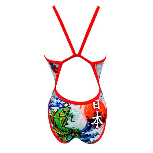 Turbo Badedragt Japan Wall 2016 Flerfarvet 3XL Kvinde
