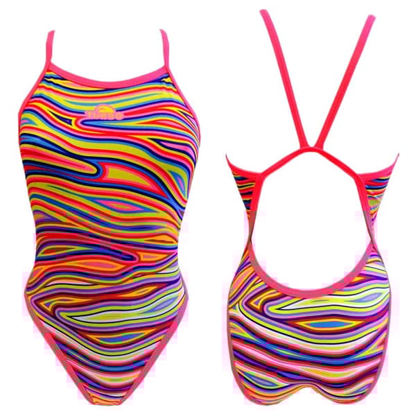 Turbo Uimapuku Flow Revolution Monivärinen 5XL Nainen