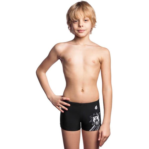 Madwave Simboxer Grizzly Svart L Pojke