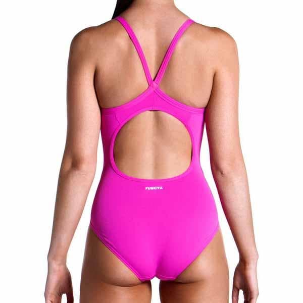 Funkita Diamond Back Badedragt Rosa AUS 8 Kvinde