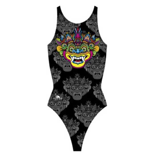 Turbo Badedragt Bali Universe Sort 3XL Kvinde
