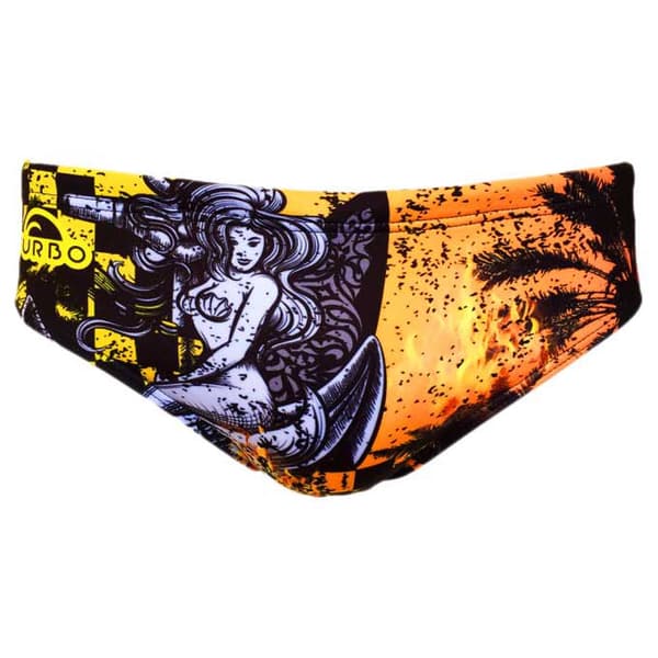 Turbo Uimahousut Dirty Surf Oranssi XL Mies