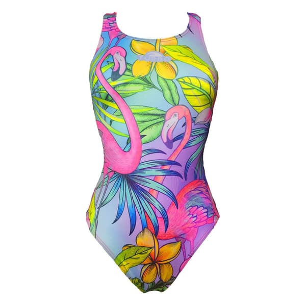 Turbo Badedragt Flamenco 2018 Flerfarvet 4XL Kvinde